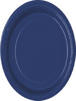 Navy Plates - 8 pack