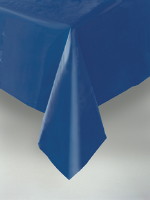 Navy Plastic Tablecover