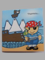 Pirate - Thank you cards