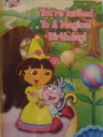 Dora&#039;s Fairytale Adventures Invites - 8 pack