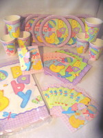 Hugs and Stitches Baby Party Pack for 8